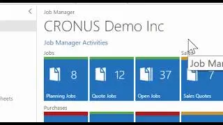 Microsoft Dynamics NAV 2017 - Project Creation & Quoting