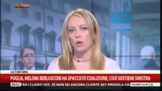 Regionali, Meloni sul modo di fare campagna elettorale di FDI e sulle primarie  del centrodestra