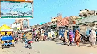 Walking inside Jhelum’s Vibrant Streets | Exploring Updated Bazaars of Jhelum City 
