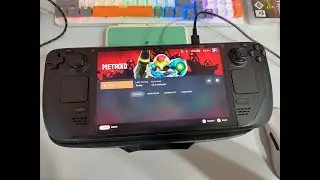 Metroid Dread Final Boss and Ending on the Steam Deck OLED at 90FPS