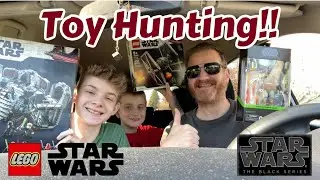 Toy Hunting For Star Wars Lego, Hasbro Black Series & Vintage Collection!