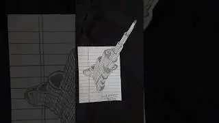 Burj Khalifa Dubai 3D #pencildrawing #art #2023
