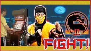 Scorpion 1 Coin Clear - Mortal Kombat II on a Homemade Arcade Machine!