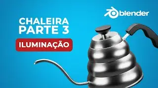 Iluminação de objetos metálicos - Curso de visualização de produto no Blender do zero ao PRO