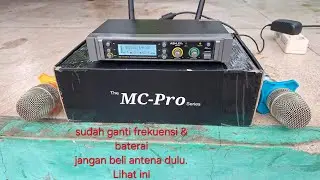 Cara Mengatasi Mic Wireless Sinyal Putus-Putus #soundjenangan #soundsystem 