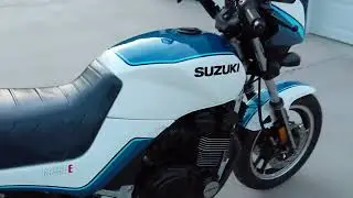 GS550E '83 SUZUKI APRIL 16TH WALK AROUND & DETAILS