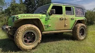 TAKING MY MALL CRAWLER OFFROAD *Jeep FINALLY Sees Some Mud!*