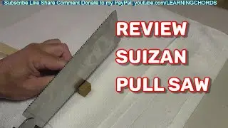 SUIZAN Japanese Ryoba Pull Saw 7 Inch Double Edge Hand Saw for Woodworking REVIEW