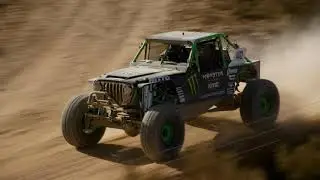 HELI FOOTAGE OF THE HAMMER JEEP IN BAJA | TIJUANA DESERT CHALLENGE
