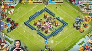 30k Might Rolling 22000 Gems For Heroes + Events Castle Clash