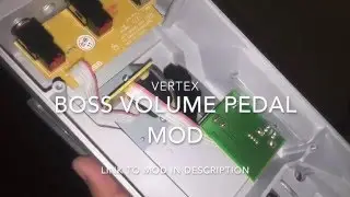 Boss Volume Pedal Mod