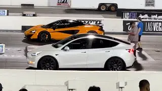 Mclaren 600LT Vs Tesla Model Y