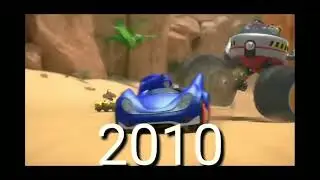 sonic evolution 1991 to 2022 all scenes