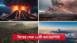 Top 10  Volcanoes on Earth 🌋 | Nature&rsquo;s Most Powerful Forces #Top10Volcanoes