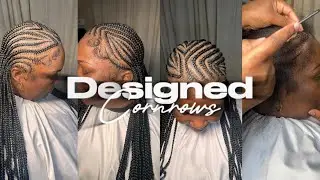 (WATCH ME BRAID)DESIGNED CORNROWS
