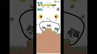 Level 291 - 300 challenge 3 star save the dog game #gameplay #shortsvideo #gamesavethedog #challenge