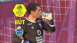 But R&eacute;my VERCOUTRE (7' csc) / ESTAC Troyes - SM Caen (3-1)  (ESTAC-SMC)/ 2017-18