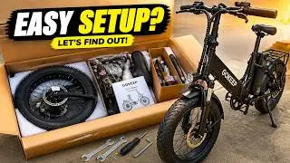 GOKEEP 1300W Folding Electric Bike: What It Actually Takes To Assemble This E-Bike