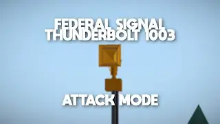 Federal Signal Thunderbolt 1003 Attack Mode | Prior Lake, Keysota | Roblox Twisted