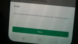 Fix the account verification sms could not be sent google play | Google Play verification failed