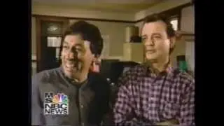 Bill Murray and Ivan Reitman Ghostbusters 2 On-Set Interview