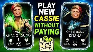 How to Play Kombat Cup Cassie Cage WITHOUT PAYING in MK Mobile!
