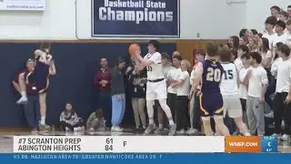 Shaffer With 35 points in Abington Heights 84-61 Win Over #7 Scranton Prep
