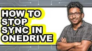 How to Stop Sync in Onedrive (easy Method)