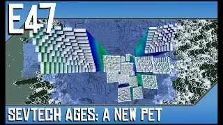 Sevtech Ages-A New Pet-Ep47-Modded Minecraft-Ice Bomb, Depth Meter, Penguin