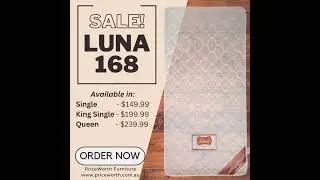 SALE!!! LUNA MEDIUM SOFT MATTRESS - ORDER NOW!!!