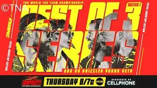 The ABC (c) vs Grizzled Young Vets / TNA World Tag Team Title Bo3S Match 1 / iMPACT #1019 / WWE 2K23