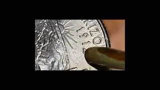 USA Error Quarter 2008 P Arizona State Quarter Die Chip CUD Error coin