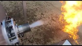 LOX/IPA Pressure-fed Rocket Engine Test Fire - PSAS