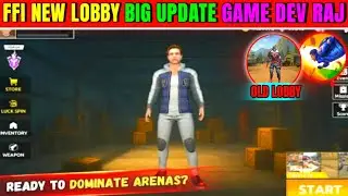 FFI New Big Update | FFI BR New Lobby | Game Dev Raj