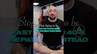 Stop trying to be fast in your 40&rsquo;s! #bjj #jiujitsu #jiujitsutips #martialarts