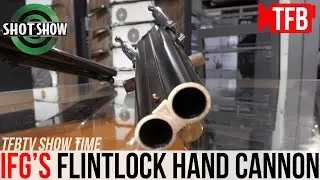 Italian Firearms Group's Flintlock Hand Cannon [SHOT Show 2020]
