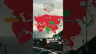 Is your asian country democratic or dictatorship... #asia #democracy #india #china #mapping #shorts