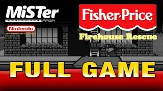 MISTER FPGA - Fisher Price - Firehouse Rescue (NES) Full Game Playthrough