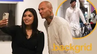 Jeremy Meeks, AKA Prison Bae Spotted at LAX, CA