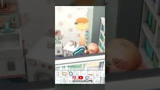 cute playroom with cc 🦥 The Sims 4 Speed Build