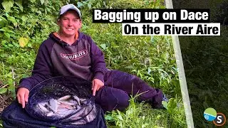 Pole Fishing For Dace on the River Aire