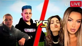 NADIN & CONACU și 2 femei//Caterinca LIVE Tik Tok