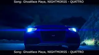 QUATTRO - Ghostface Playa, NIGHTMORSS [Bass Boosted, GMV: Grid2] |4K| (fullV) #ciike #ghostfaceplaya