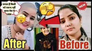 Village Girl ❤️ Getting Head Shave For New Look || Hair Donation For You Tube || New video
