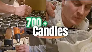 Продано более 700 свечей за 30 дней. Не слишком ли много я на себя взял? Видеоблог о свечах.