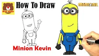 How to Draw Minion Kevin | Minions Moive  Step by Step
