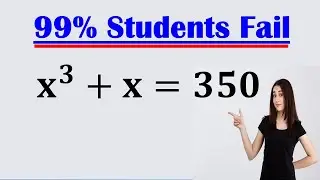 Solving a 'Cambridge University ' entrance exam | Find x?