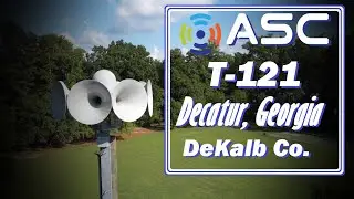 American Signal T-121 Siren Test - Decatur, GA