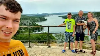 Chorwacja 26.07.2021 Droga do Makarska Autostrada Ceny Góry Plaża Wakacje 2021 Croatia vlog
