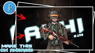 How to Make Gaming Thumbnail Pixellab Editing | Pubg Gaming | എങ്ങനെ Pubg Thumbnail ഉണ്ടാക്കാം